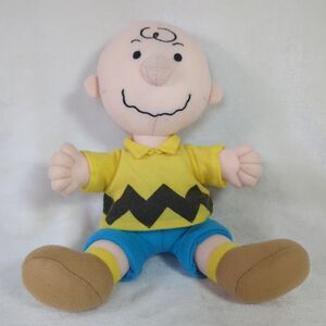 Peanuts Charlie Brown Plush 8 in. 2004 Galerie Blue Pants Stuffed Doll